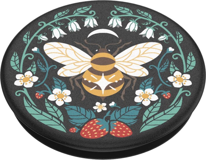 POPSOCKETS قبضة هاتف بوب سوكيت مع قاعدة قابلة للتوسيع، حيوان - نحلة بوهو - Image 4