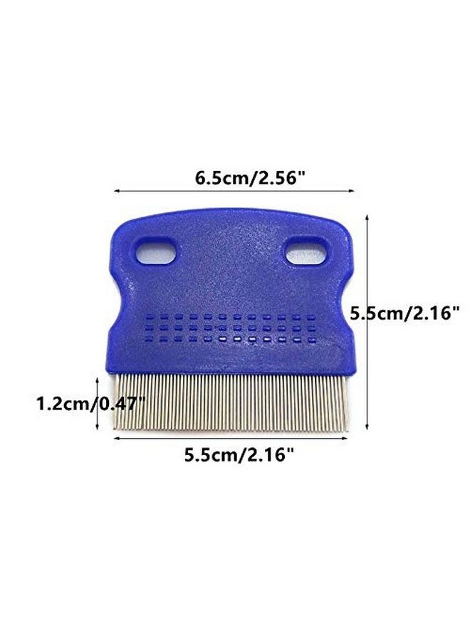Terminator Lice Comb No Nit Hair Rid Headlice Superdensity Stainless Steel Metal Teeth Remove Nits Brush Comb (Mix Color)