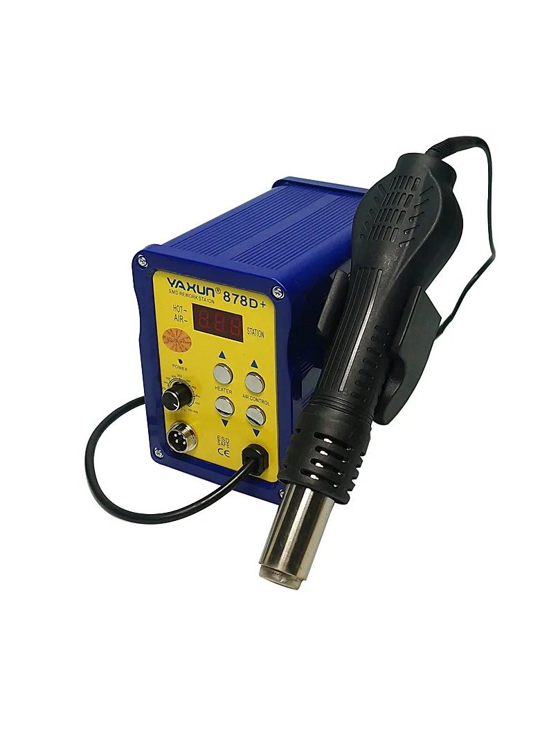 Yaxun YAXUN YX-878D+ 2 In 1 SMD Hot Air and Soldering Station 220V/110V BGA Rework Station Automatic Rework Station  - Image 3