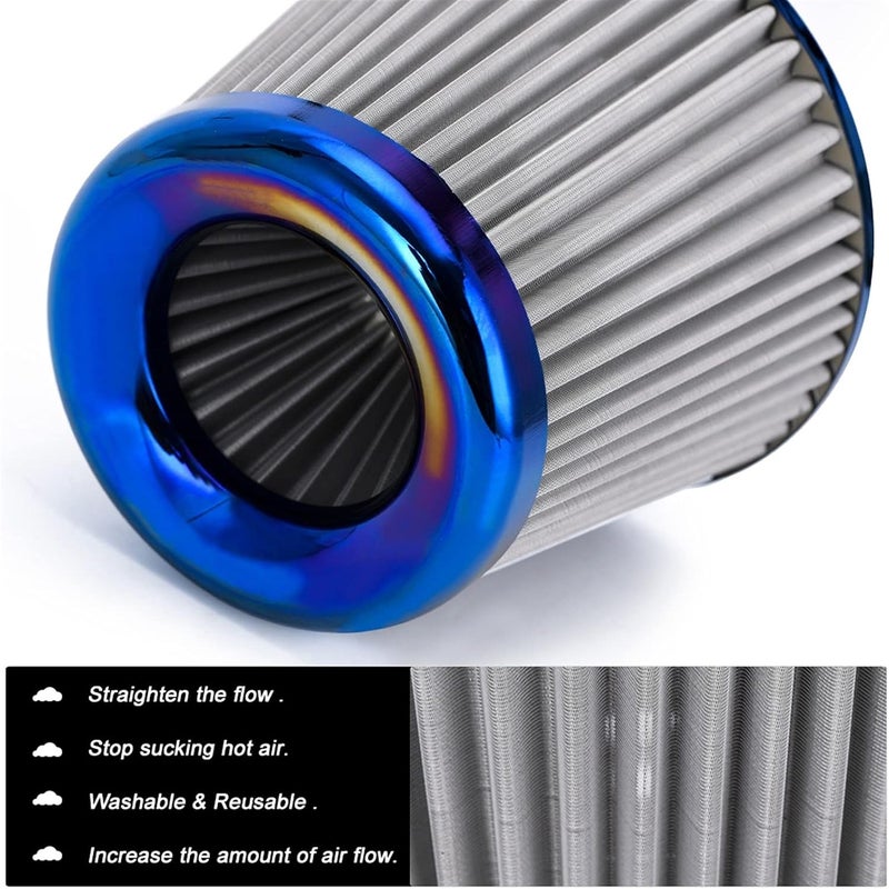 Wivplex High Flow Cold Air Intake Filter - Image 3