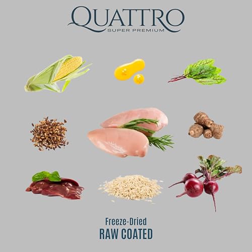 Quattro Super Premium Large Breed Adult Dog Food, Extra Poultry, 3 kg - Image 4