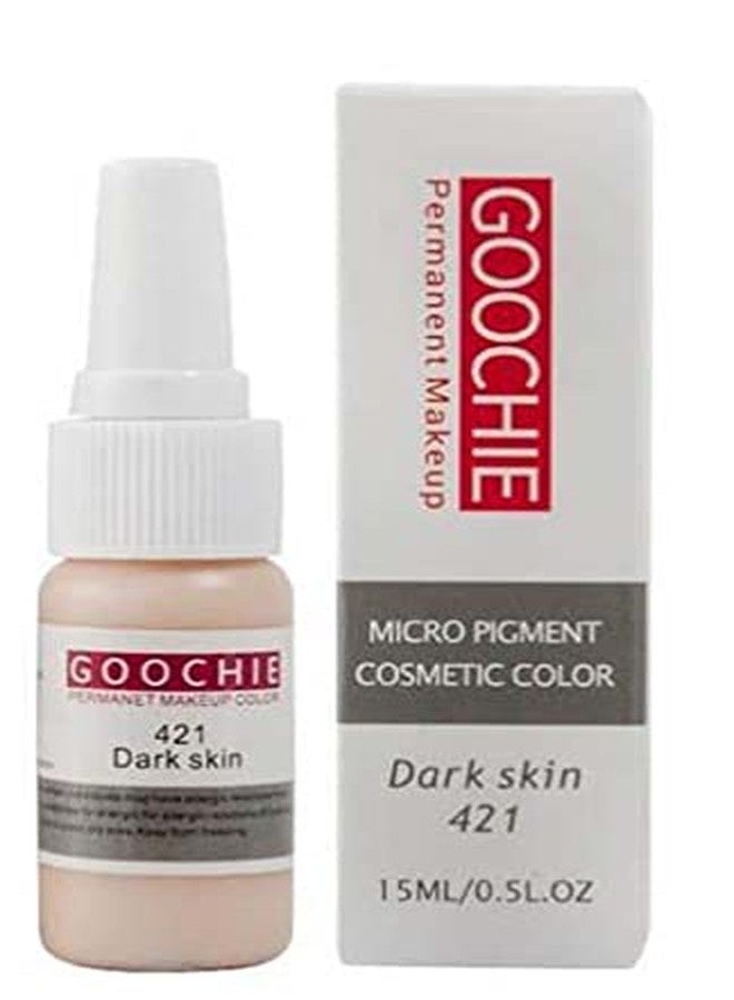 Goochie Permanent Makeup Micro Pigment Dark Skin 421, 15ml - Image 1