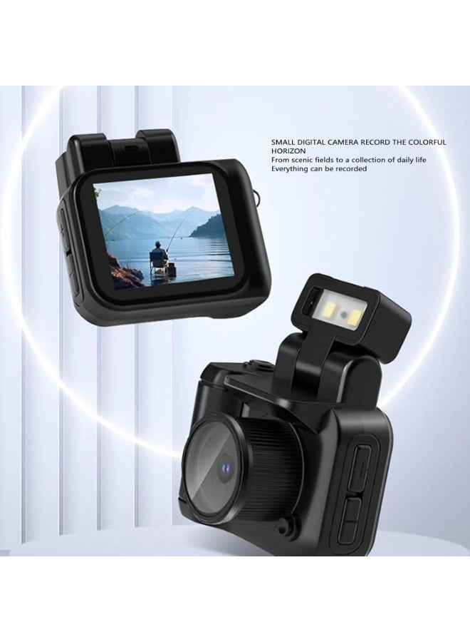 Chabeia 1080P 2MP HD Video Camera, Small Camera, Micro Mini DV DVR Camera, Mini Keychain Camera, 6 Filters Retro Camera, 160 Degree Wide Angle Lens (With 32G Memory Card, long-lasting battery, data cable, lanyard and hook) - Image 5