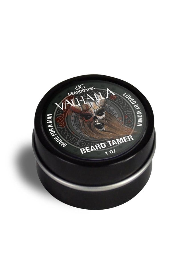 Beard Gains Organic Beard Tamer Tinted Wax: shape, style & groom facial hair with natural hold. Easy wash-out, all-day control. For all beard types (Valhalla Black) - Image 4