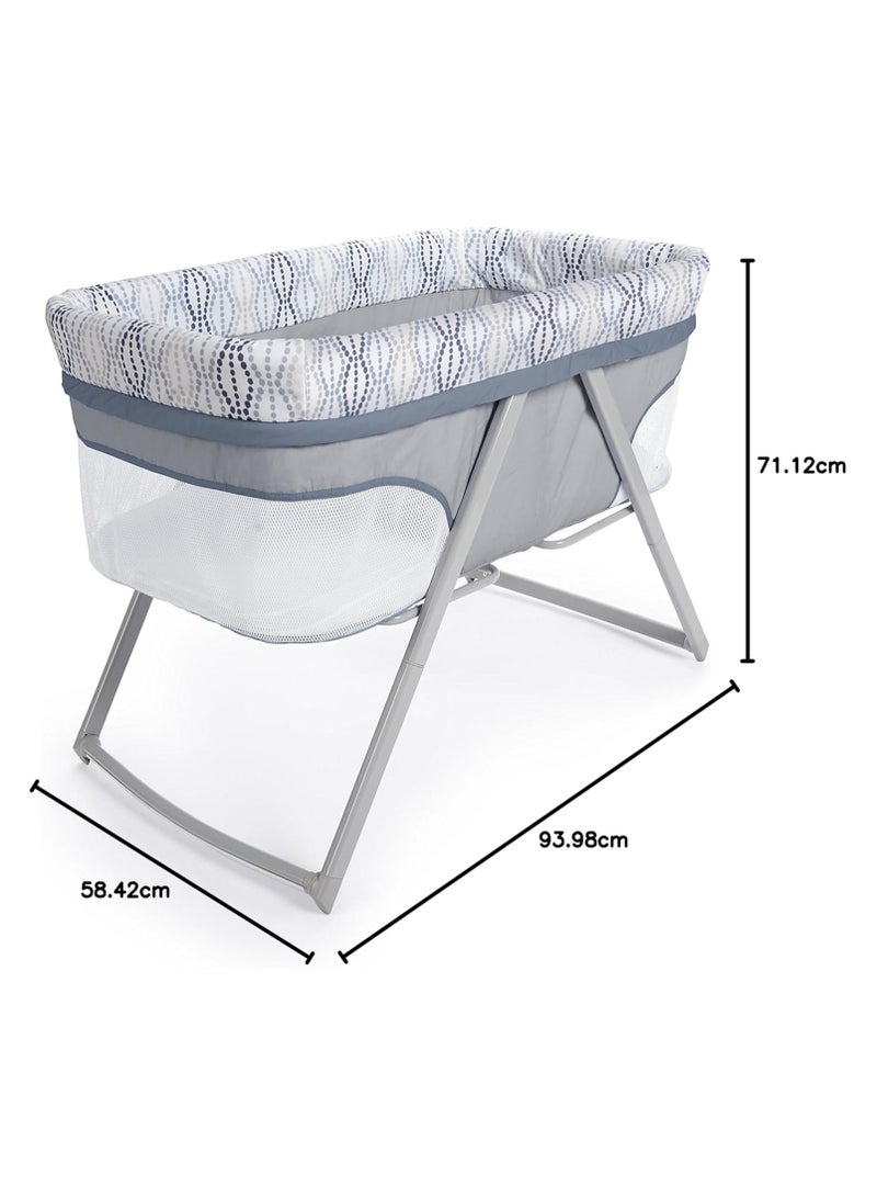 ingenuity Fold Away Rocking Bassinet - Fletcher - Image 3