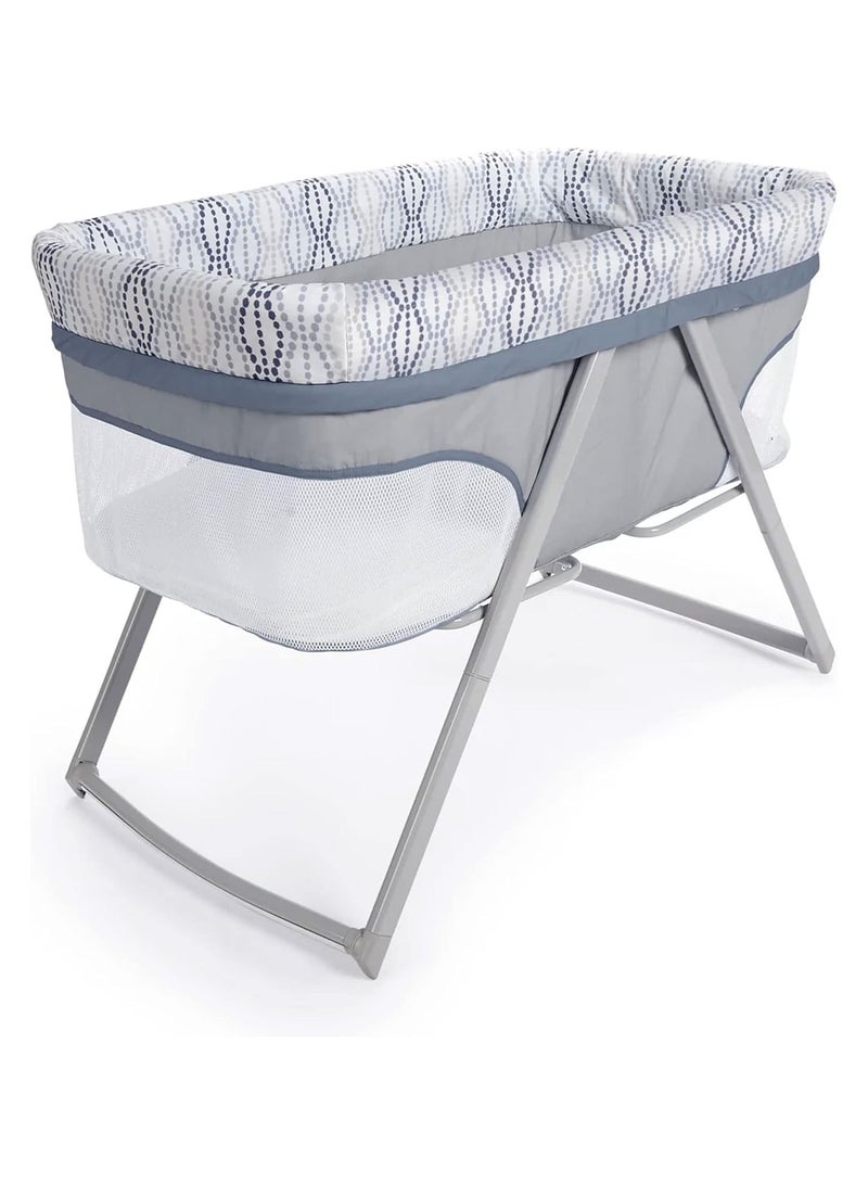ingenuity Fold Away Rocking Bassinet - Fletcher - Image 1