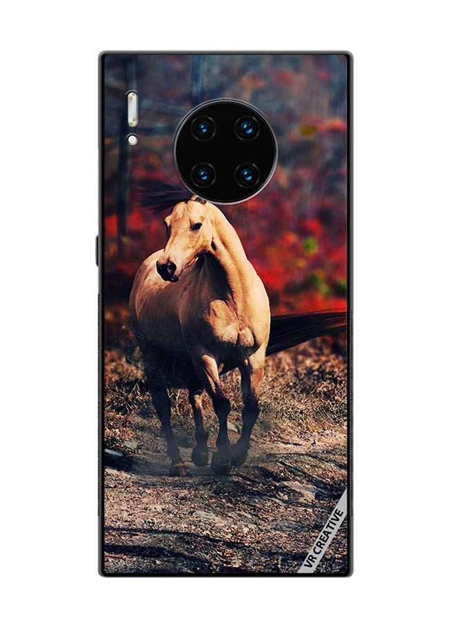 VR CREATIVE Protective Case Cover For Huawei Mate 30 Pro Horse Design Multicolour - Image 1
