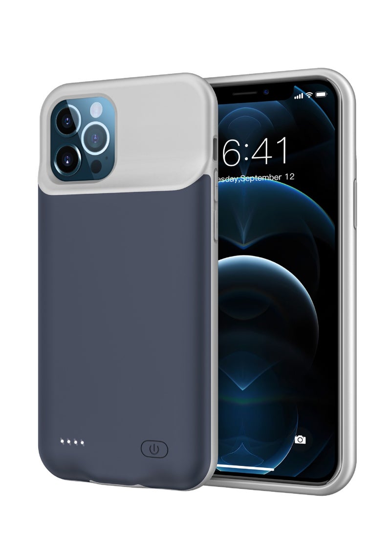 Battery Case Cover Rechargeable Extended Power Bank Wireless for iPhone 15/15 Plus/15 Pro/15 Pro Max - Image 1