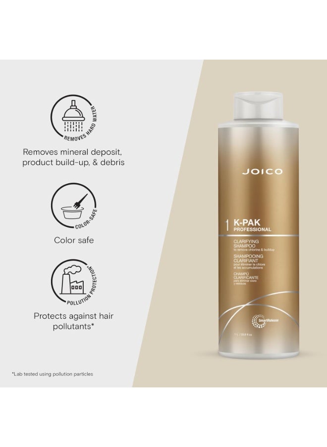 Joico K-Pak Clarifying Shampoo 1000ml - Image 2