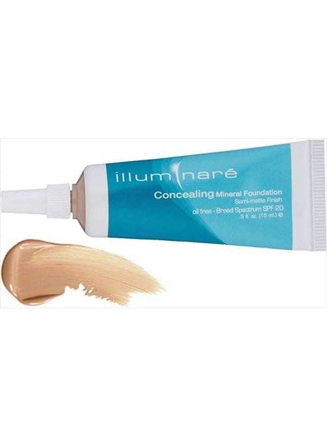 ILLUMINARÉ Illuminare Concealing Mineral Foundation - Portofino Porcelain - 0.5 oz - Image 1