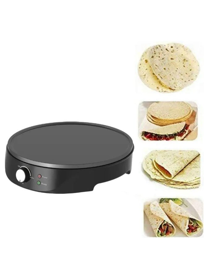 JEC Non-Stick Pan for Dosa, Pancake, Flatbreads, Crepe Maker Multi-Purpose Skillet for Grilling & Cooking, Easy Clean, Even Heat Distribution, Perfect for Breakfast & Snack 1000W - Image 5