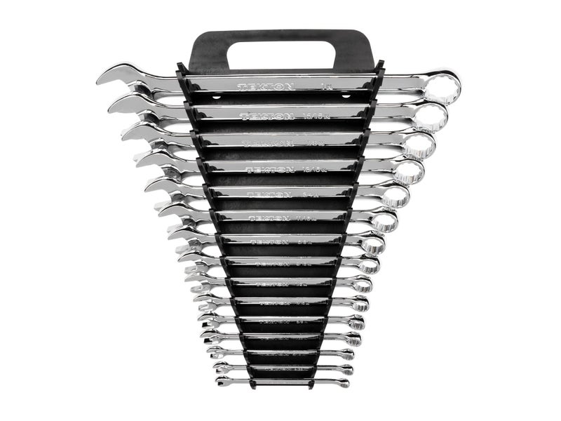 TEKTON Combination Wrench Set, 15-Piece (1/4-1 in.) - Holder | 18772 - Image 1