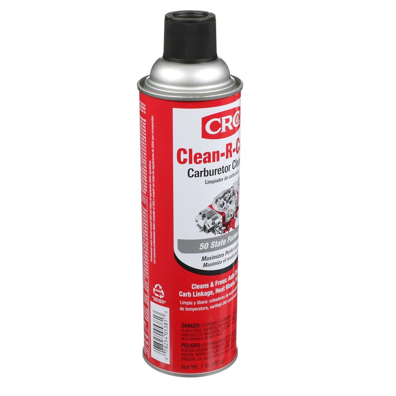 CRC Clean-R-Carb Carburetor Cleaner (50 State Formula), 16 Wt Oz - Image 1