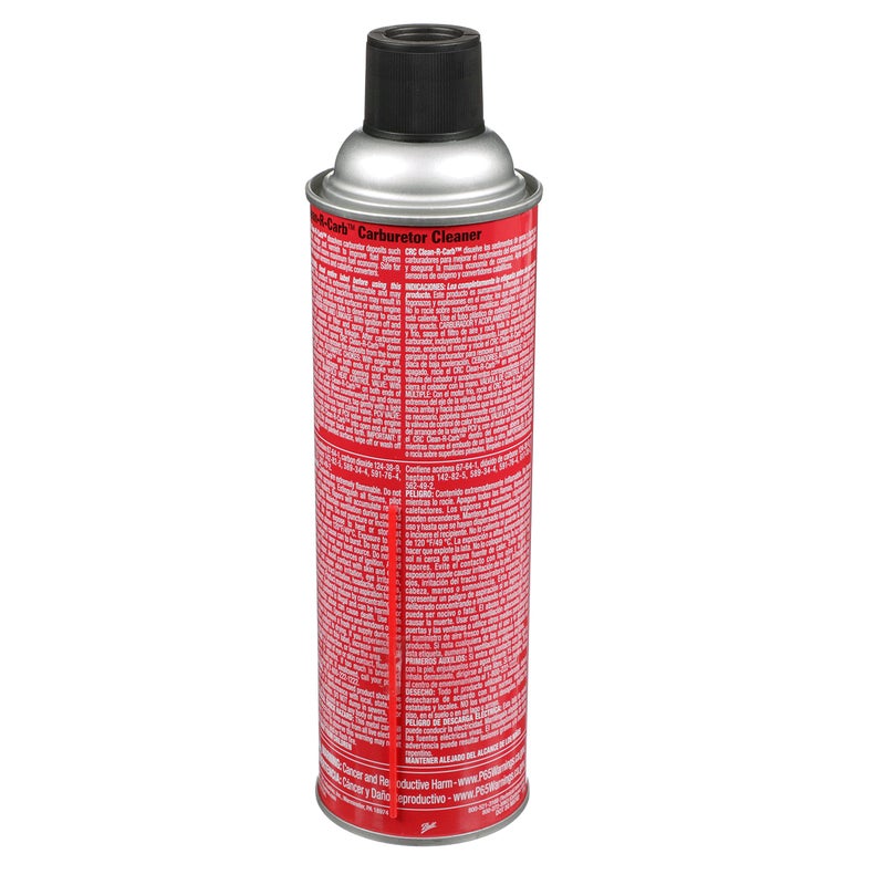 CRC Clean-R-Carb Carburetor Cleaner (50 State Formula), 16 Wt Oz - Image 2