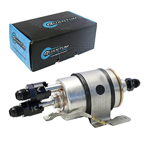HFP QFS-F201-AN68 Quantum LS Swap C5 Corvette Fuel Pressure Regulator/Filter + 8/6AN Fittings Replacement for Chevrolet Corvette 5.7L (1999-2004), Replaces Wix 33737 - Image 1