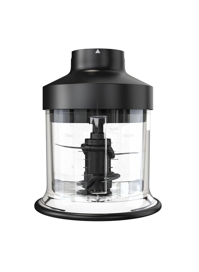 Ninja Ninja XSKKITCHPR Foodi Power Chopper 3-Cup Food Processor Bowl, for Ninja Power Mixer System (CI100 Series), Black  - Image 1