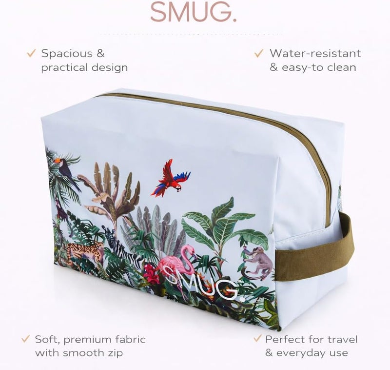 SMUG Unisex Wash Bag - Cherry Blossom Toiletry Bag - Image 4