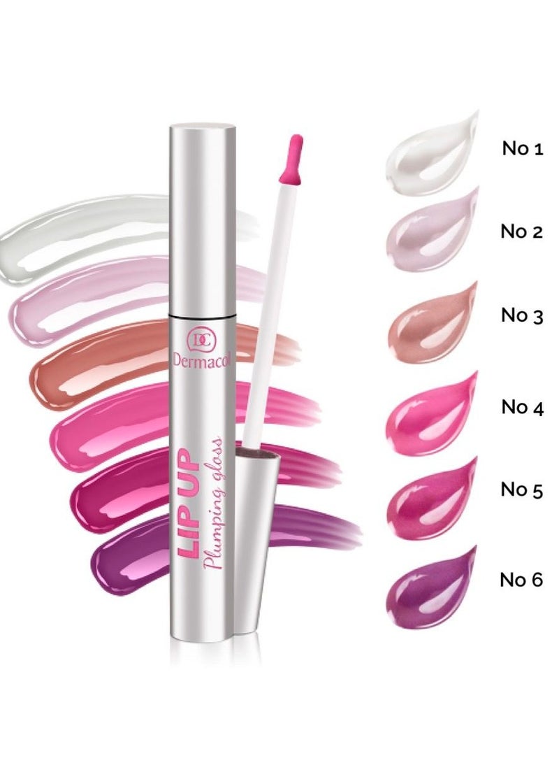 Dermacol Lip Up Plumping Lip Gloss-3 , 3ml - Image 4