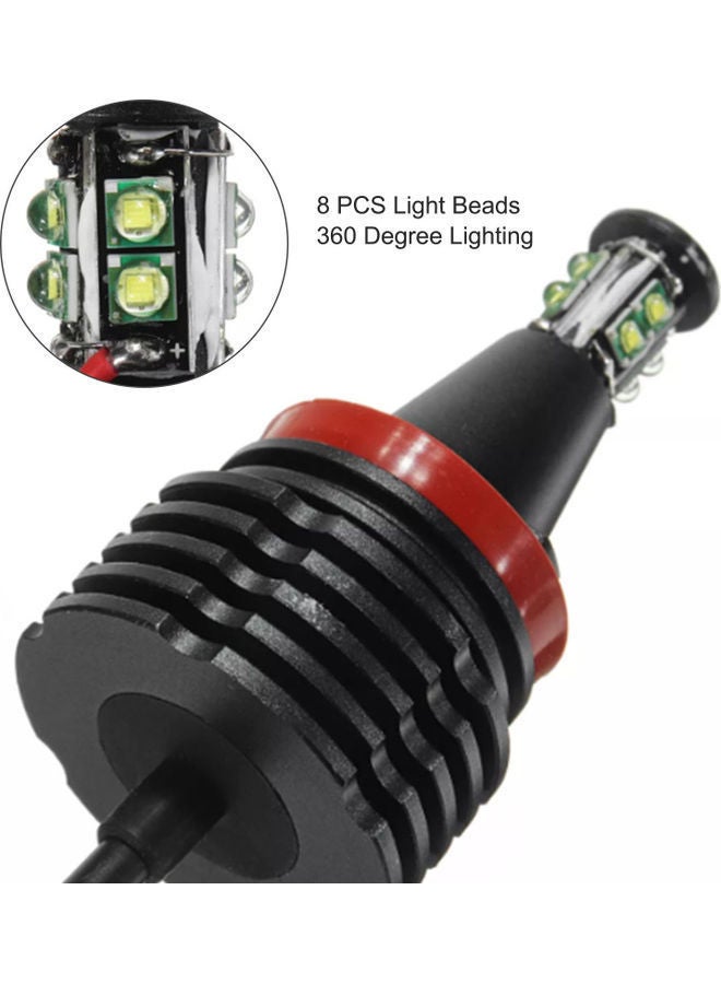 NIBEMINENT LED Angel Eyes Halo Ring Marker Light Bulb - Image 2