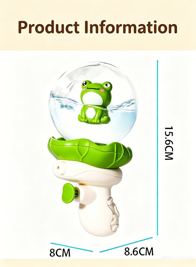 Kids Frog Water Gun Toy with LED Light, Cute Cartoon Water Blaster, 250ml High Capacity & 8 m Long Range, Toddler Squirt Gun for Summer Outdoor Pool Beach Backyard - Image 2