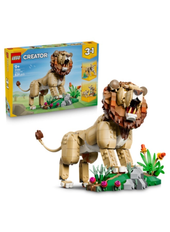 LEGO Majestic Lion Building Set - Image 1