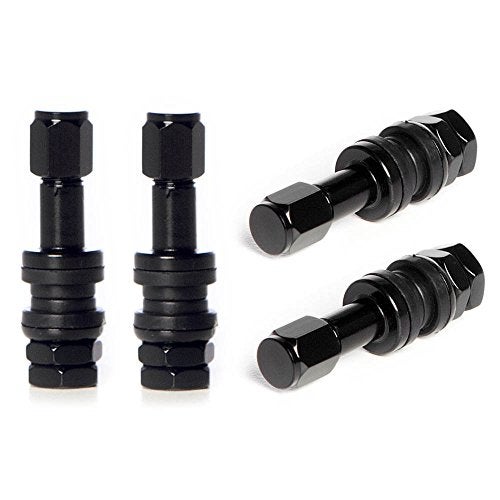Circuit Performance VS43 Black Bolt-in Valve Stems 43mm (Set of 4) - Image 1