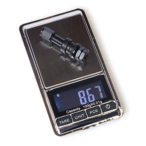 Circuit Performance VS43 Black Bolt-in Valve Stems 43mm (Set of 4) - Image 5