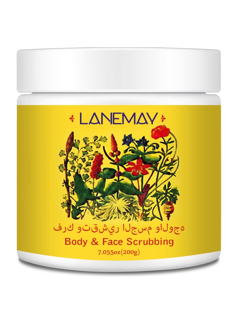 LANEMAY Body And Face Scrubbing And Exfoliating Cream 200grams  - Image 1