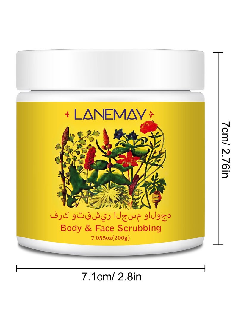 LANEMAY Body And Face Scrubbing And Exfoliating Cream 200grams  - Image 2