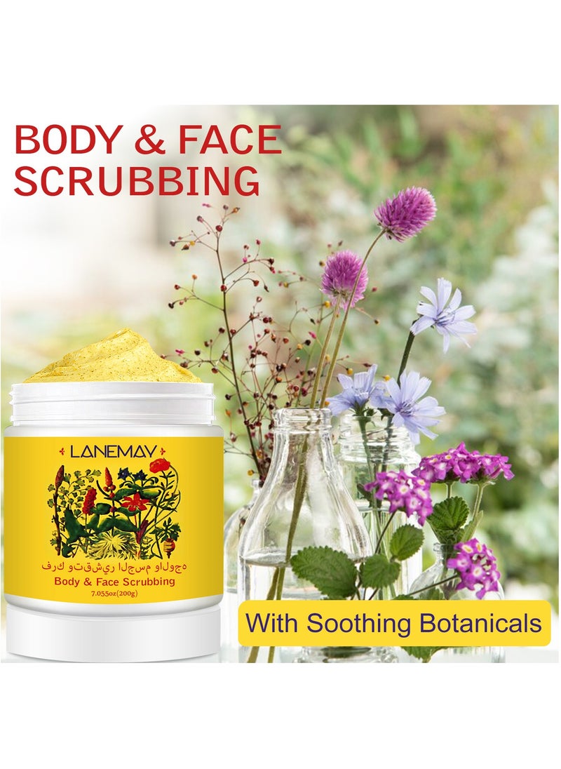 LANEMAY Body And Face Scrubbing And Exfoliating Cream 200grams  - Image 4
