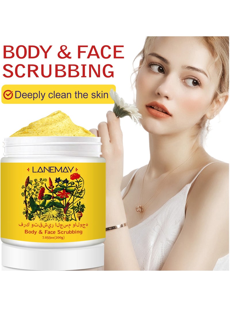 LANEMAY Body And Face Scrubbing And Exfoliating Cream 200grams  - Image 5
