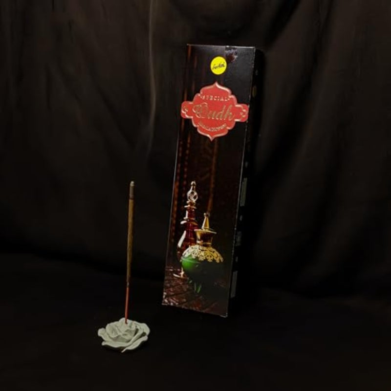 Special Oudh Incense Sticks for home and office, Cambodian oudh resin, deep amber color, long-lasting aromatic burn - Image 4