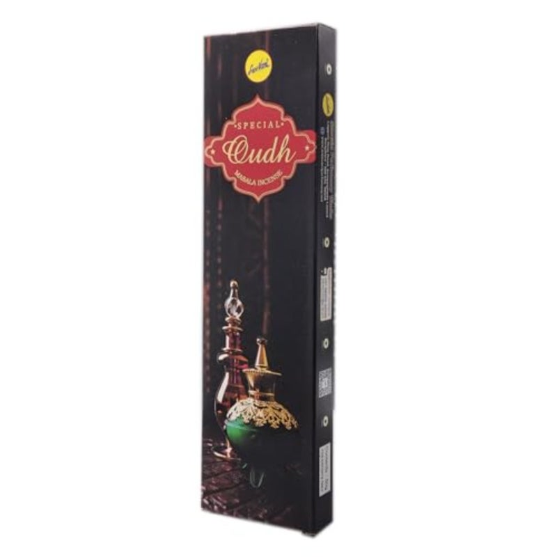 Special Oudh Incense Sticks for home and office, Cambodian oudh resin, deep amber color, long-lasting aromatic burn - Image 5