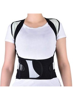 klarako Posture Corrector Back Brace Belts with Lumbar Support Ultra Lightweight Breathable Full Adjustable Straps for Men Women Relieve Lower and Upper Back Pain(XXXL)  - Image 1