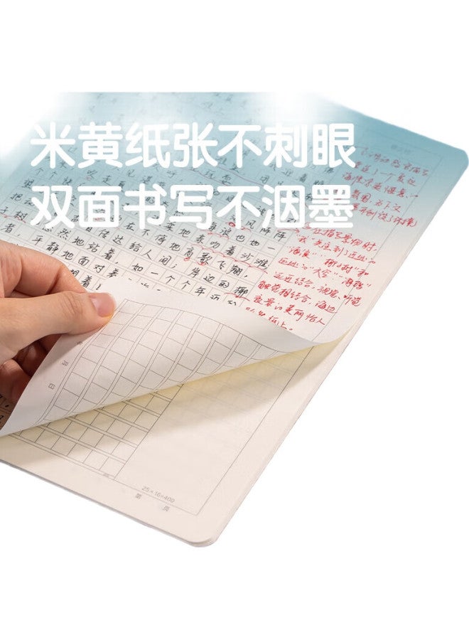 Deli 5-Pack 16K 30-Sheet Elementary School Stitched Exercise Books, Notebook Paper, Student Practice Notebooks F1630-5 - Image 2