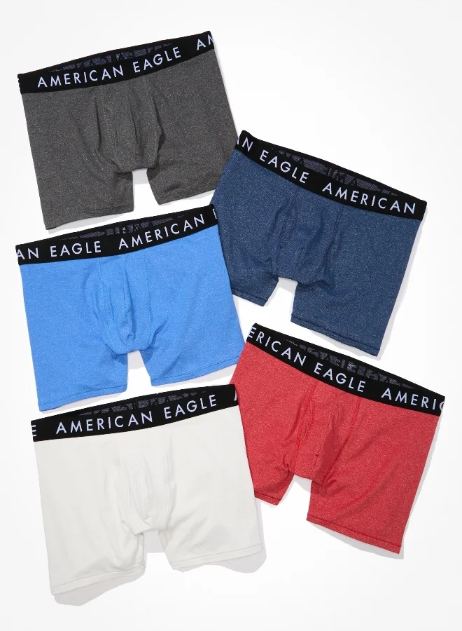 American Eagle AEO 4.5" Classic Boxer Brief 5-Pack