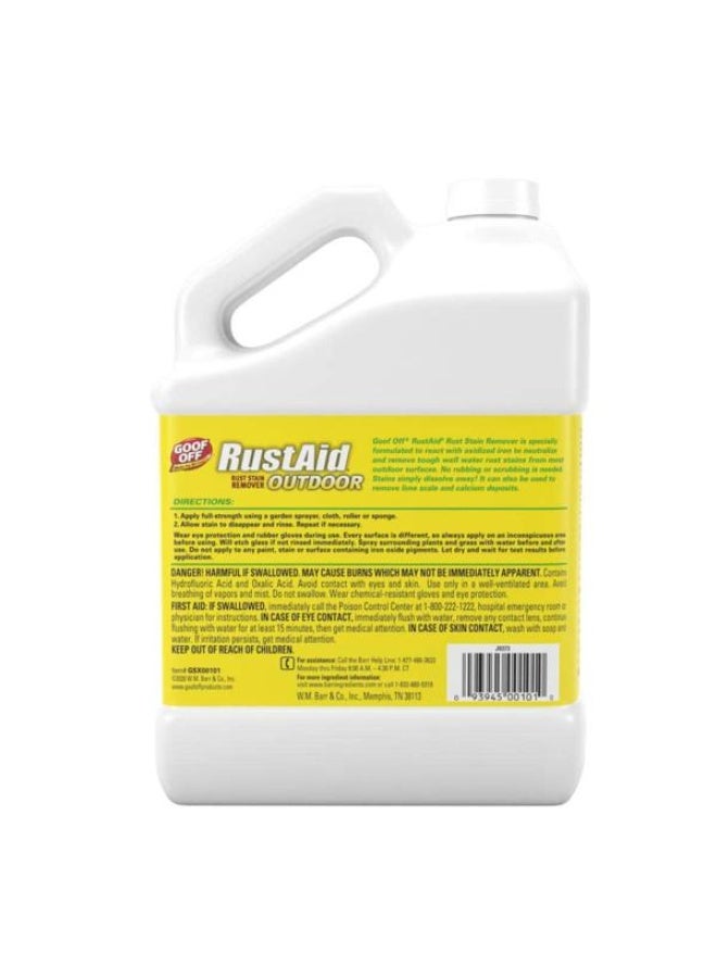 GOOF OFF RustAid Outdoor Rust Stain Remover 3.78 Liter - Image 3