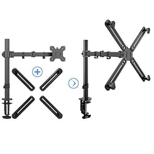 Pholiten VESA Mount Bracket Adapter Monitor Arm Mounting Kit for Screen 13 to 27 inch,75mm or 100mm VESA - Image 3