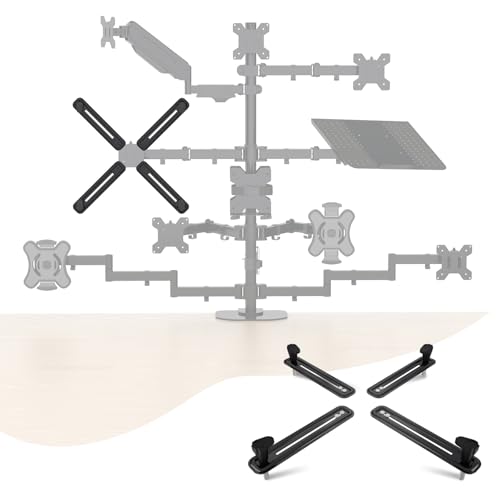 Pholiten VESA Mount Bracket Adapter Monitor Arm Mounting Kit for Screen 13 to 27 inch,75mm or 100mm VESA - Image 1