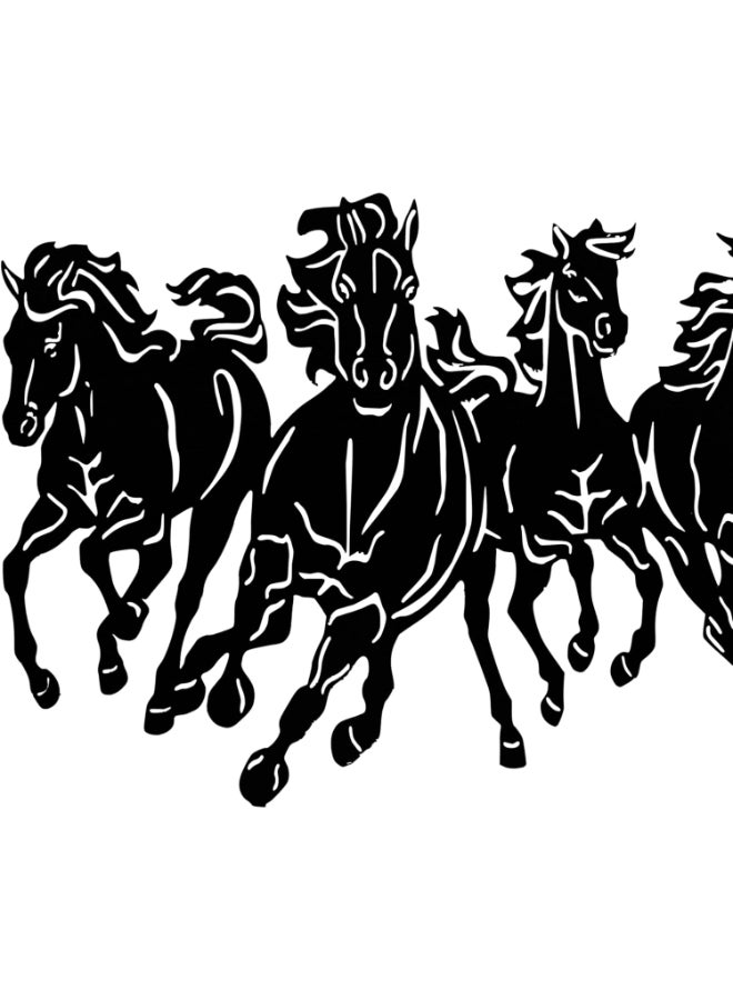 RIGID Horses Metal Wall Art 3 - Image 4