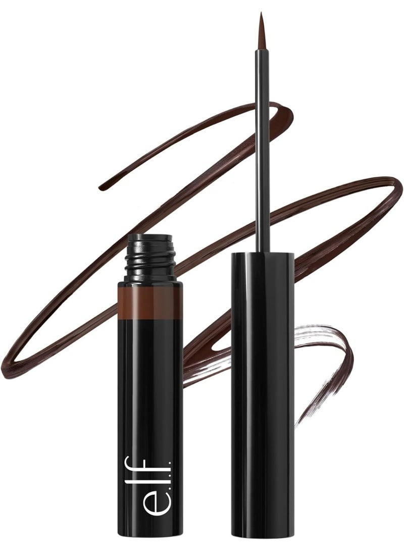 elf H2O Proof Inkwell Eyeliner Pen, Highly Pigmented, Waterproof Liquid Eyeliner, Matte Finish, Vegan & Cruelty Free, Caffeinated - Image 1