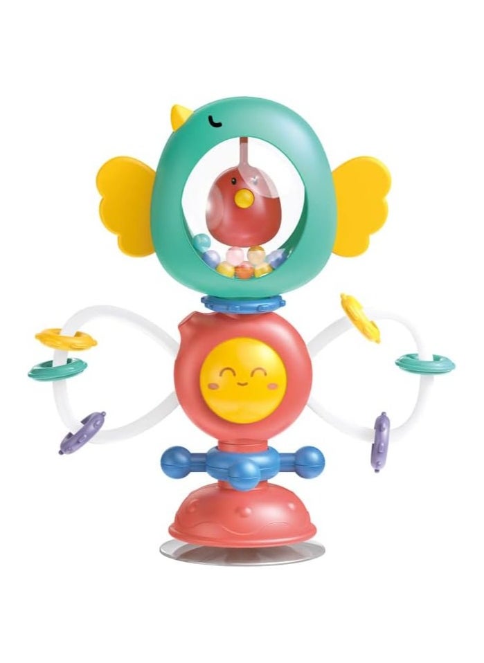 Ibi-Irn Baby Rattle Toy with Suction Cup – Interactive Sensory Toy for Babies & Toddlers  - Image 1