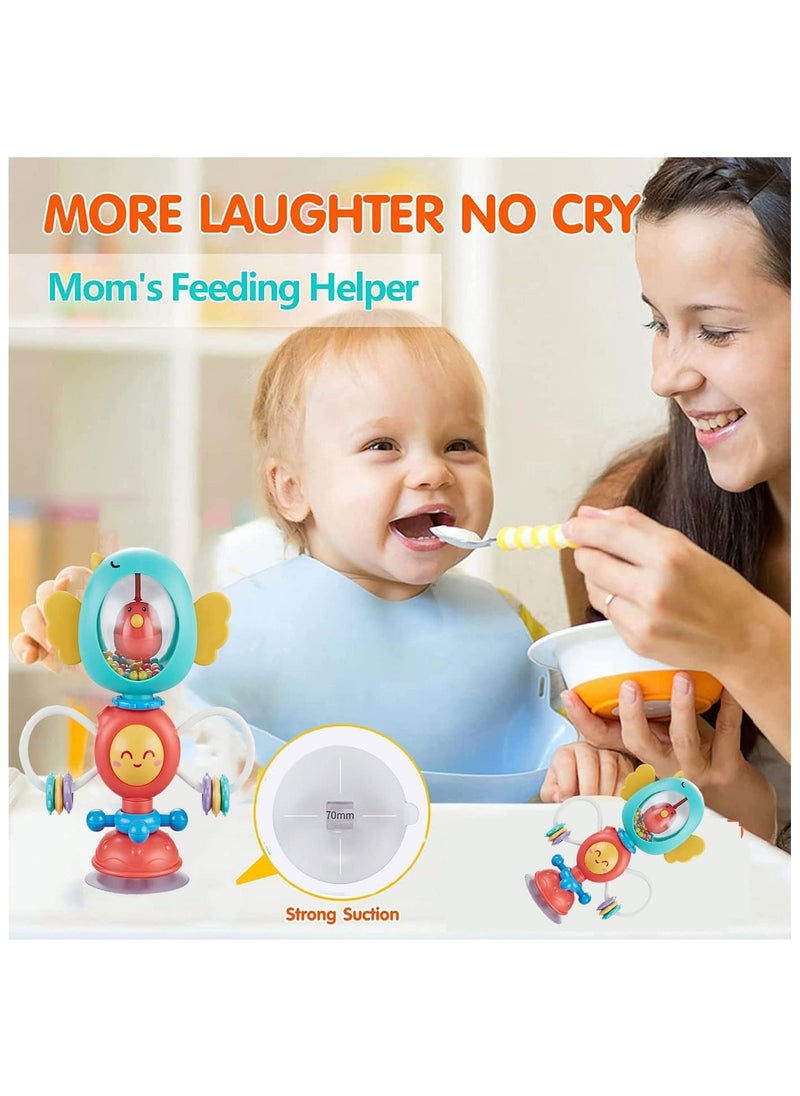 Ibi-Irn Baby Rattle Toy with Suction Cup – Interactive Sensory Toy for Babies & Toddlers  - Image 4