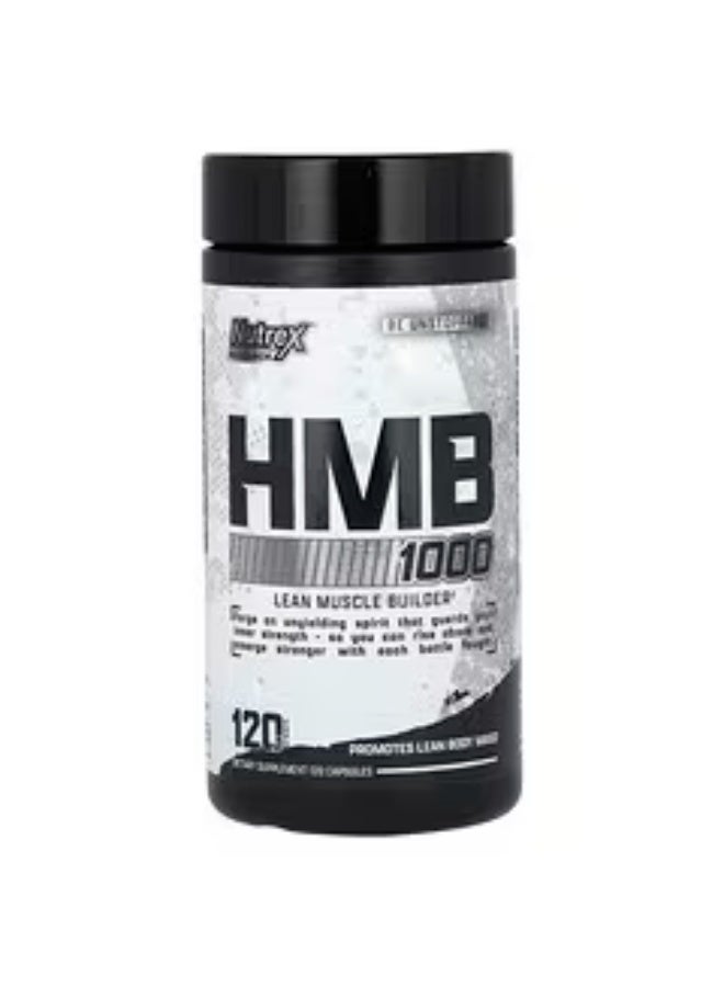 نورتكس ريسيرش نوتريكس ريسيرش، HMB 1000، 120 كبسولة - Image 2