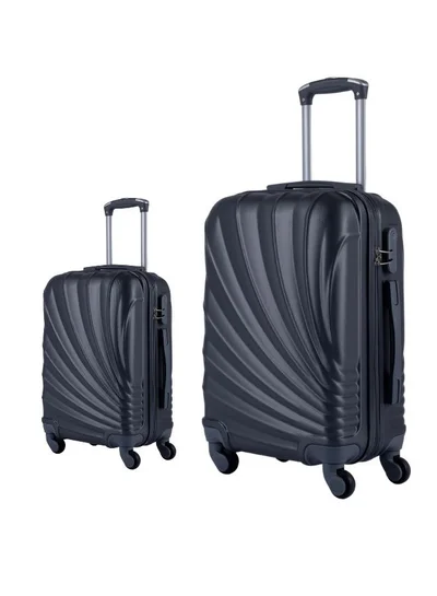 LIMRA Travel bags consisting of 2 luggage bags with a solid and strong design, size 24"16" inches Grey