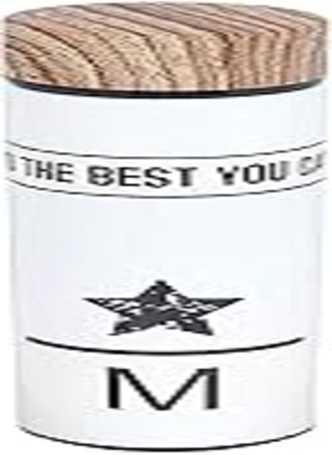 Generic - Do the best you can printed thermos flask, 500 ml - white - Image 1