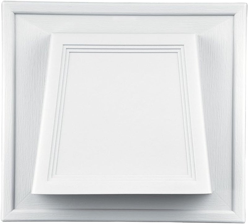 140118774001 Insulated Siding Hooded Vent, 001 White, 4"