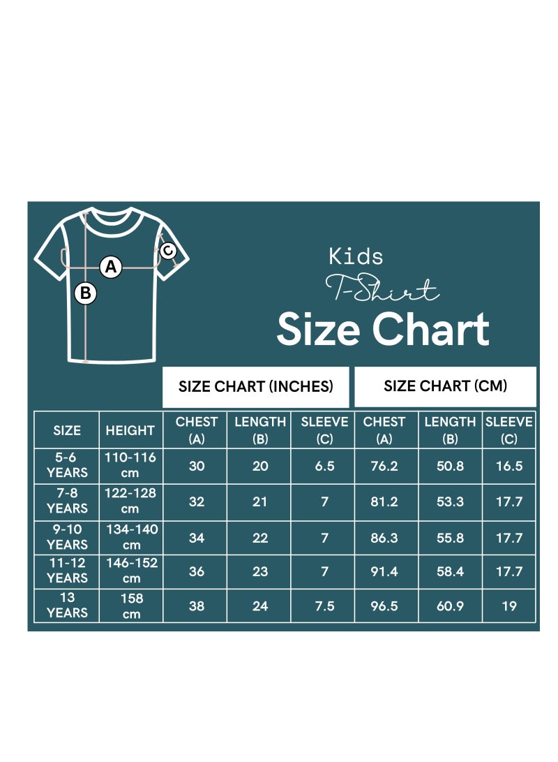 Selecta Now Boys Premium 100% Combed Cotton Plain Crew Neck Pack Of 3 T-Shirts Soft Breathable Shirts - Image 2