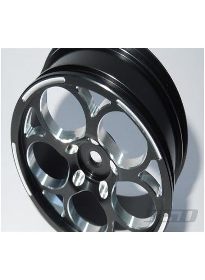 SSD RC 5 Hole Front 2.2" Drag Racing Wheels (Black) (2) - Image 3