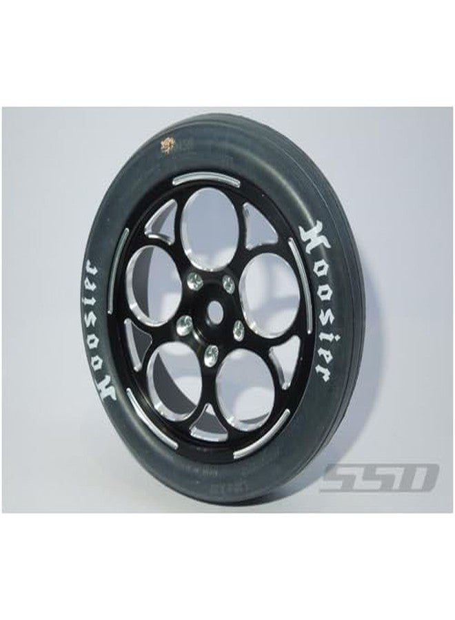 SSD RC 5 Hole Front 2.2" Drag Racing Wheels (Black) (2) - Image 5